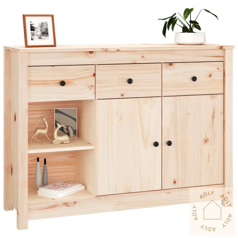 Skjenk 100X35X74 Cm Heltre Furu