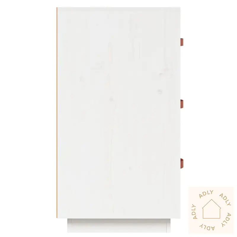 Skjenk Hvit 80X40X75 Cm Heltre Furu