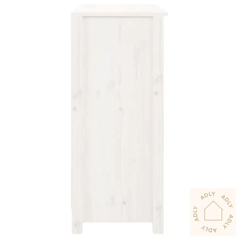 Skjenk Hvit 70X35X80 Cm Heltre Furu