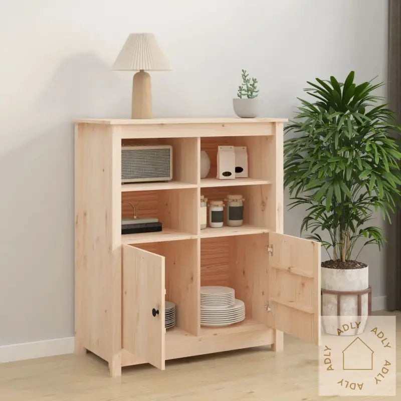 Skjenk 83X41,5X100 Cm Heltre Furu