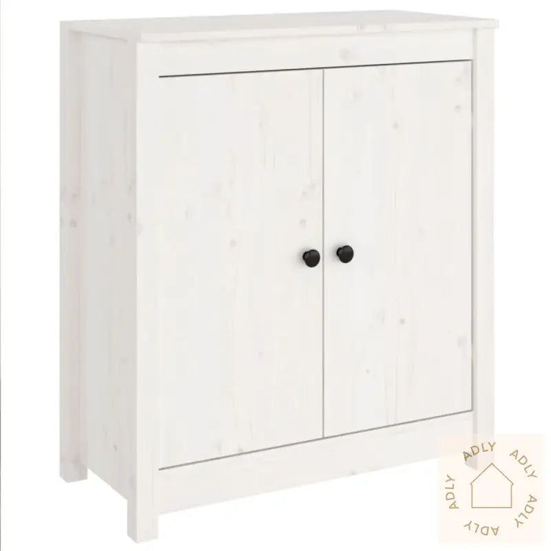 Skjenk Hvit 70X35X80 Cm Heltre Furu