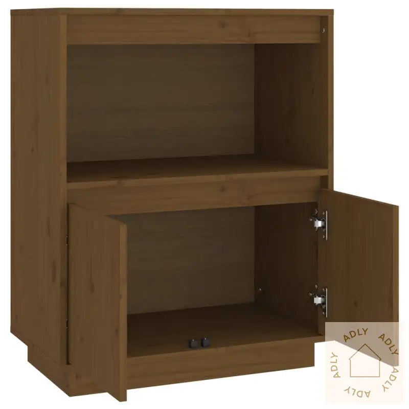 Skjenk Honningbrun 60X34X75 Cm Heltre Furu