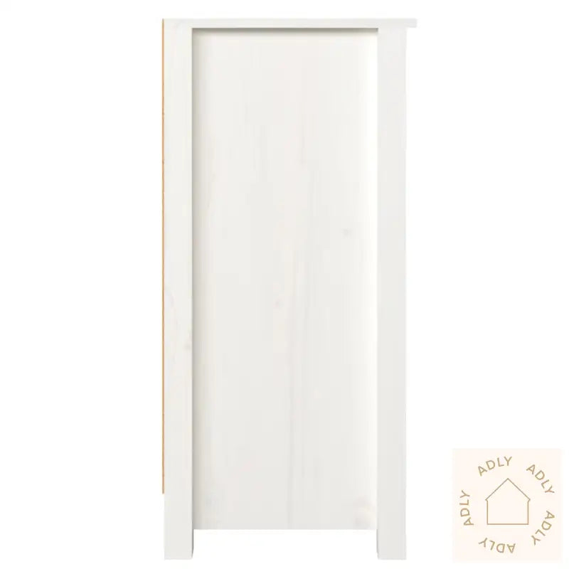 Skjenk Hvit 100X35X74 Cm Heltre Furu