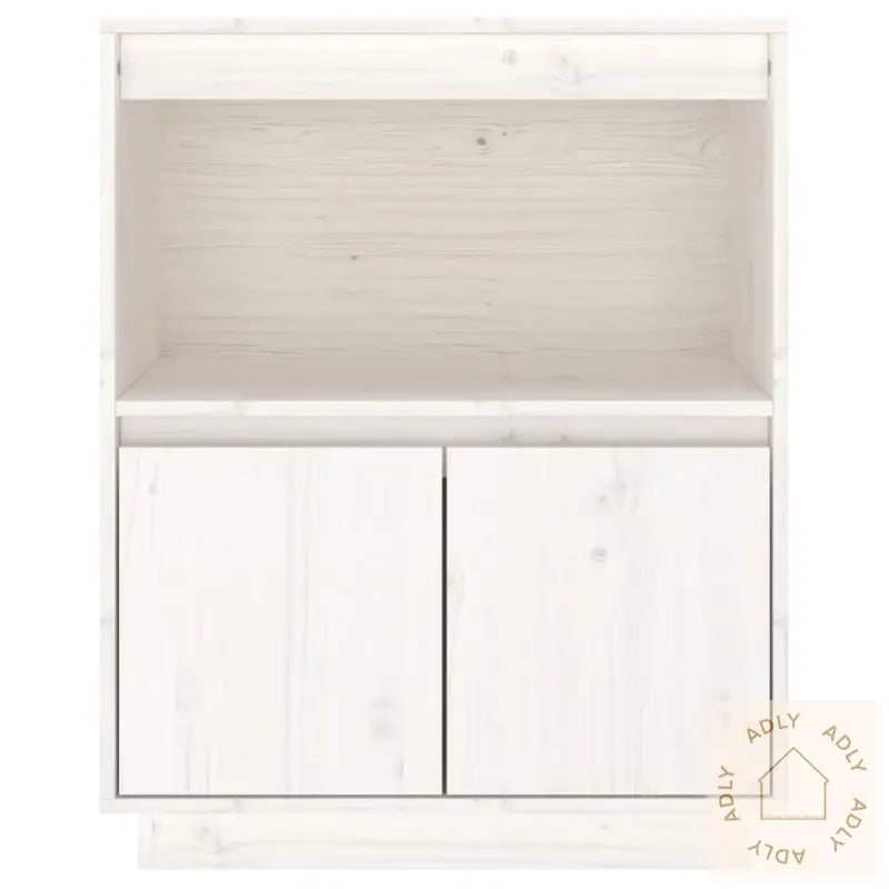 Skjenk Hvit 60X34X75 Cm Heltre Furu