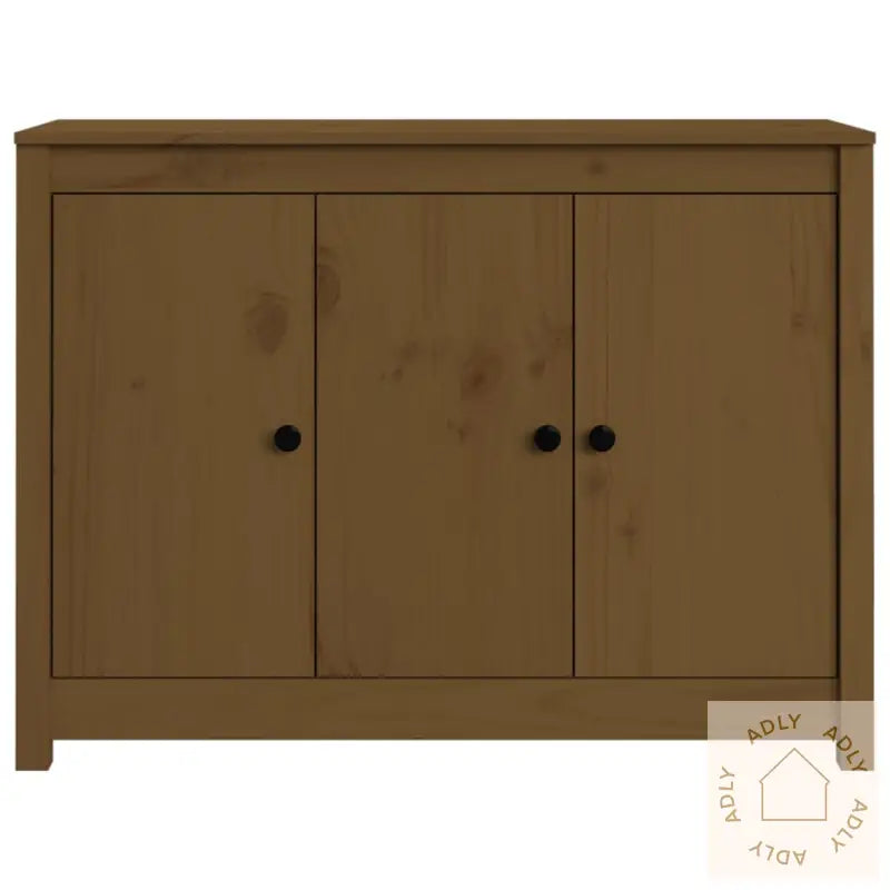 Skjenk Honningbrun 100X35X74 Cm Heltre Furu