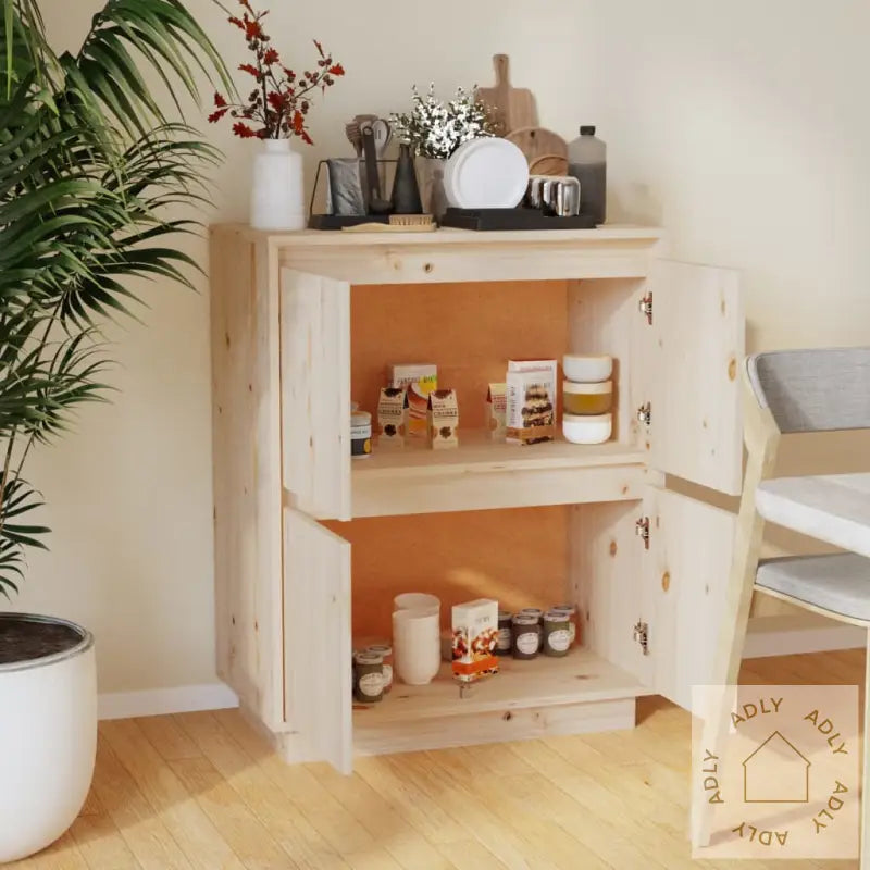 Skjenk 60X34X75 Cm Heltre Furu