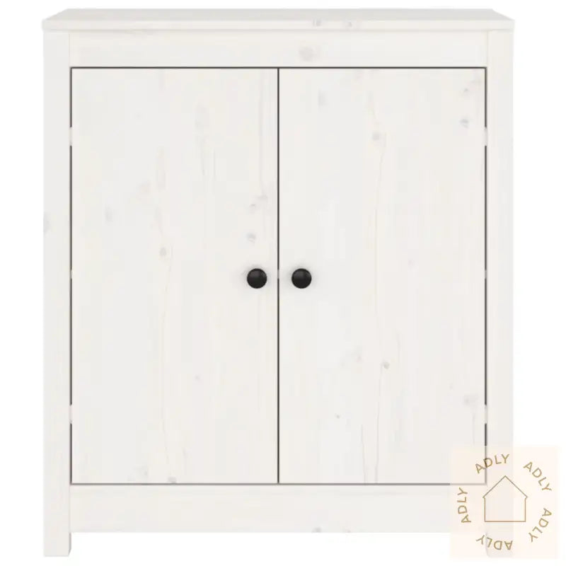 Skjenk Hvit 70X35X80 Cm Heltre Furu