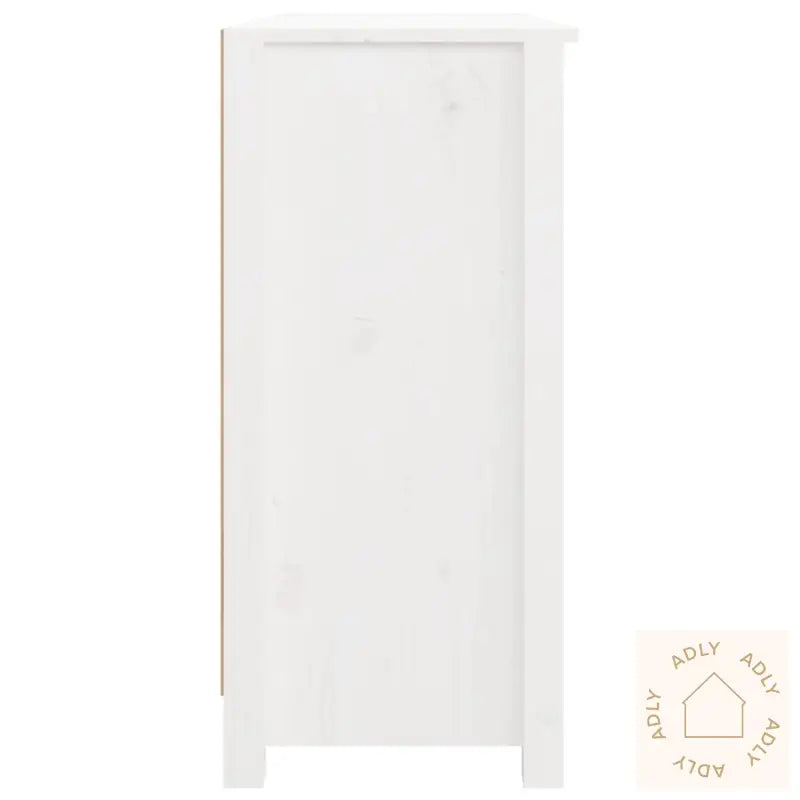 Skjenk Hvit 100X35X74 Cm Heltre Furu