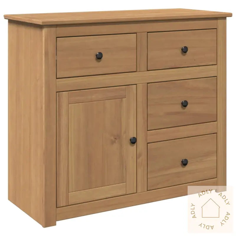 Skjenk Med Skuffer Panama 93X40X80 Cm Heltre Furu