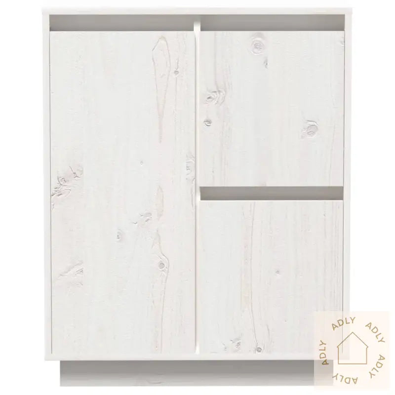 Skjenk Hvit 60X34X75 Cm Heltre Furu