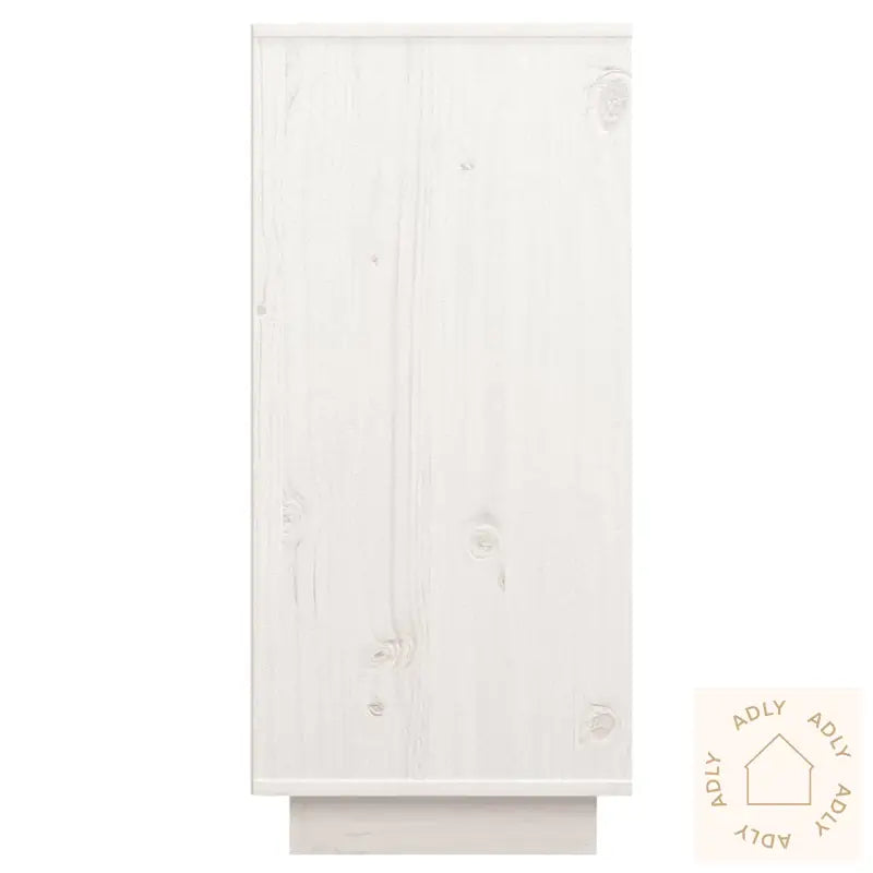 Skjenk Hvit 60X34X75 Cm Heltre Furu