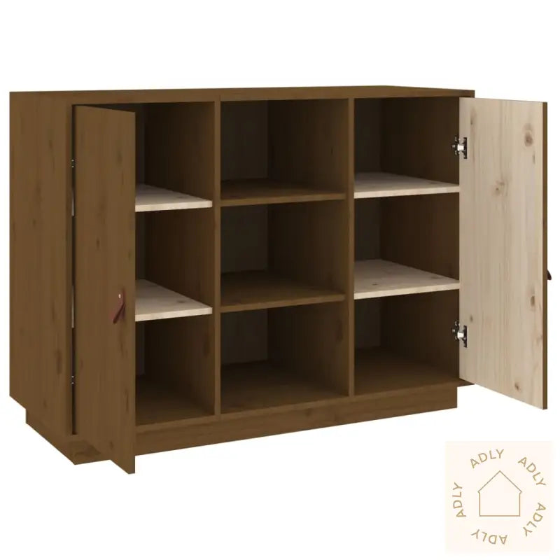 Skjenk Honningbrun 100X40X75 Cm Heltre Furu