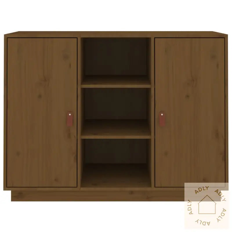 Skjenk Honningbrun 100X40X75 Cm Heltre Furu
