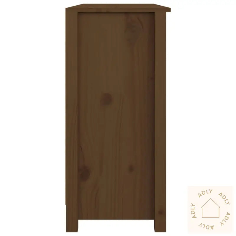 Skjenk Honningbrun 100X35X74 Cm Heltre Furu