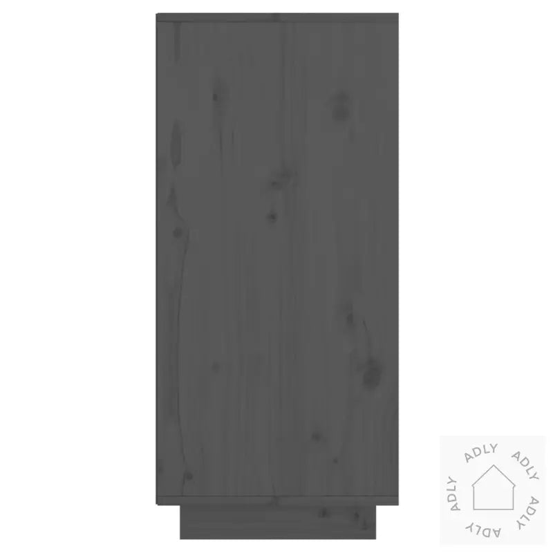 Skjenk Grå 60X34X75 Cm Heltre Furu