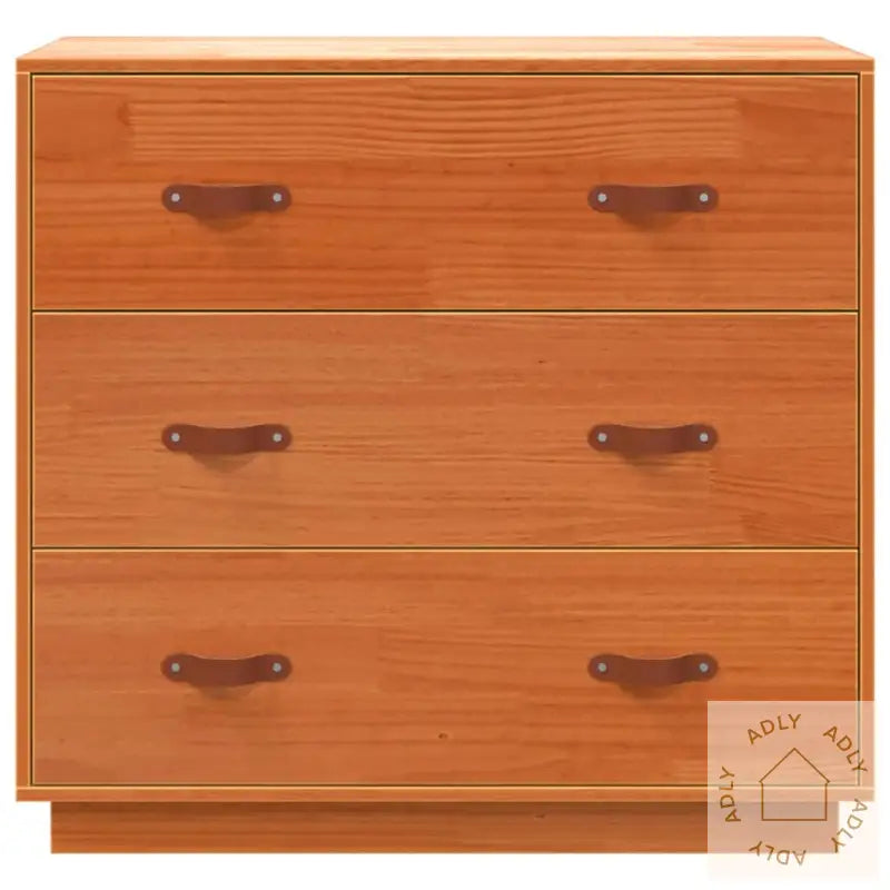 Skjenk Voksbrun 80X40X75 Cm Heltre Furu