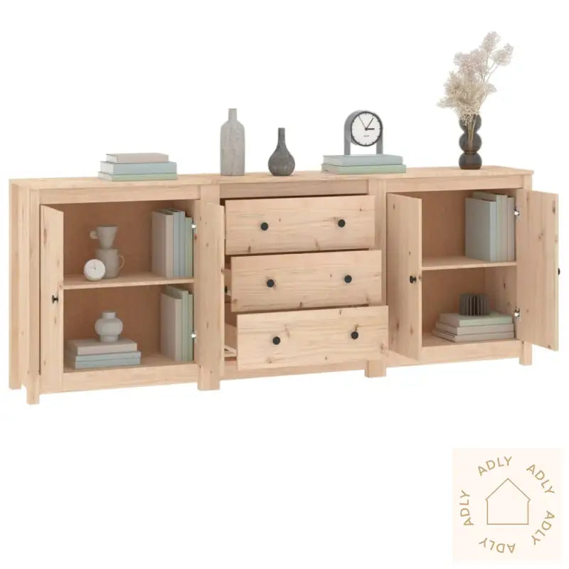 Skjenk 210X35X80 Cm Heltre Furu