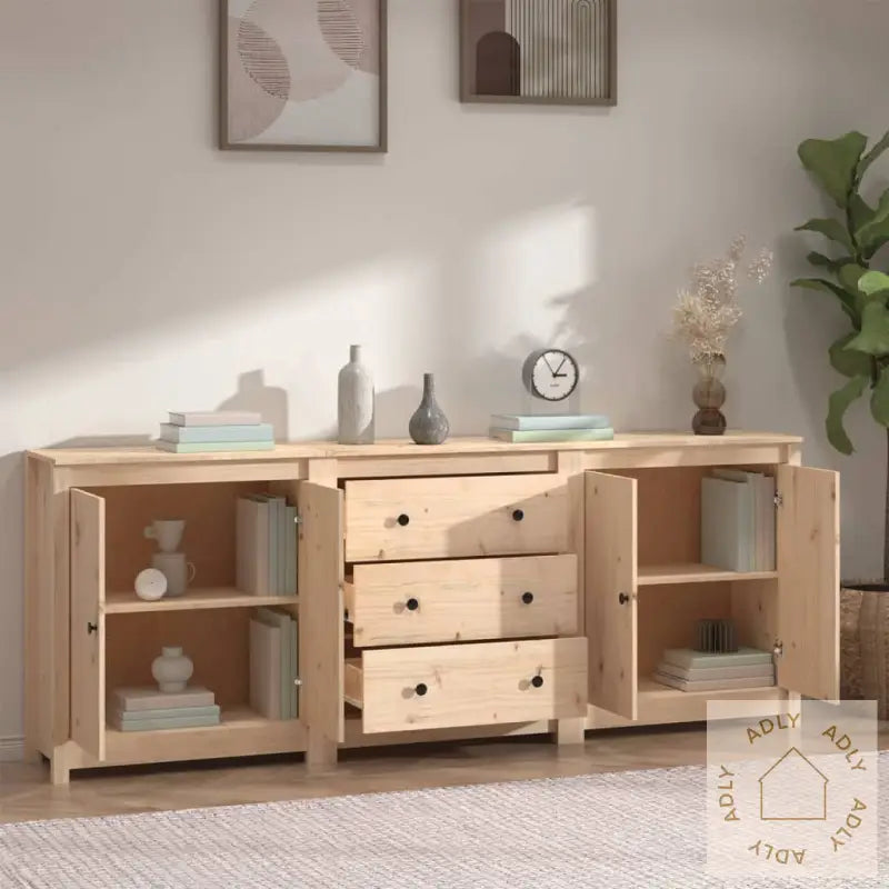 Skjenk 210X35X80 Cm Heltre Furu