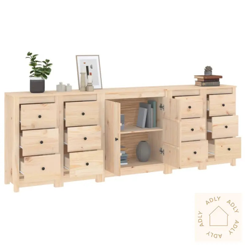 Skjenk 230X35X80 Cm Heltre Furu