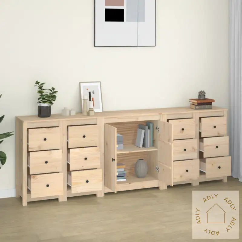Skjenk 230X35X80 Cm Heltre Furu