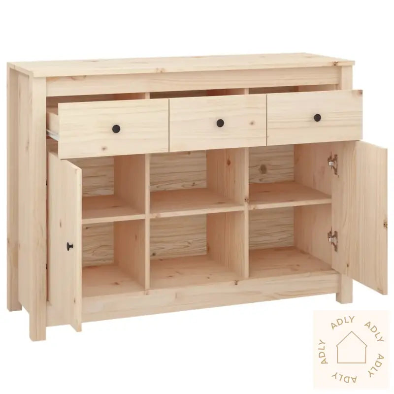 Skjenk 100X35X74,5 Cm Heltre Furu