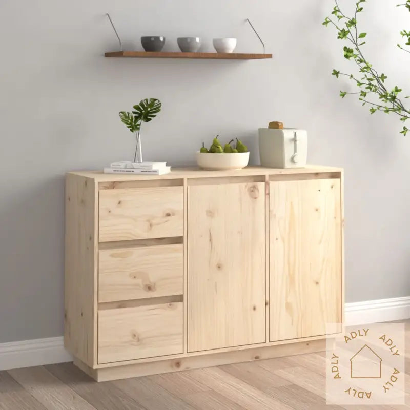 Skjenk 111X34X75 Cm Heltre Furu