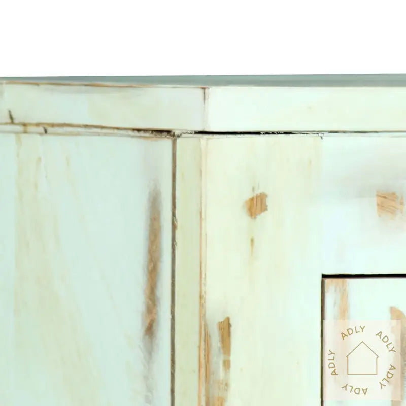 Skjenk Lyseblå 110X35X70 Cm Heltre Mango