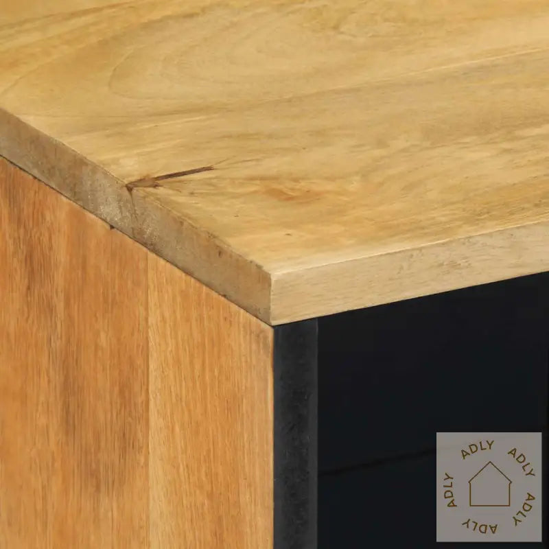 Skjenk Brun 80X33X75 Cm Heltre Mango