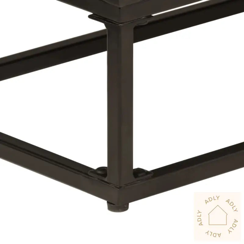 Skjenk Svart 55X30X76 Cm Heltre Mango Og Jern