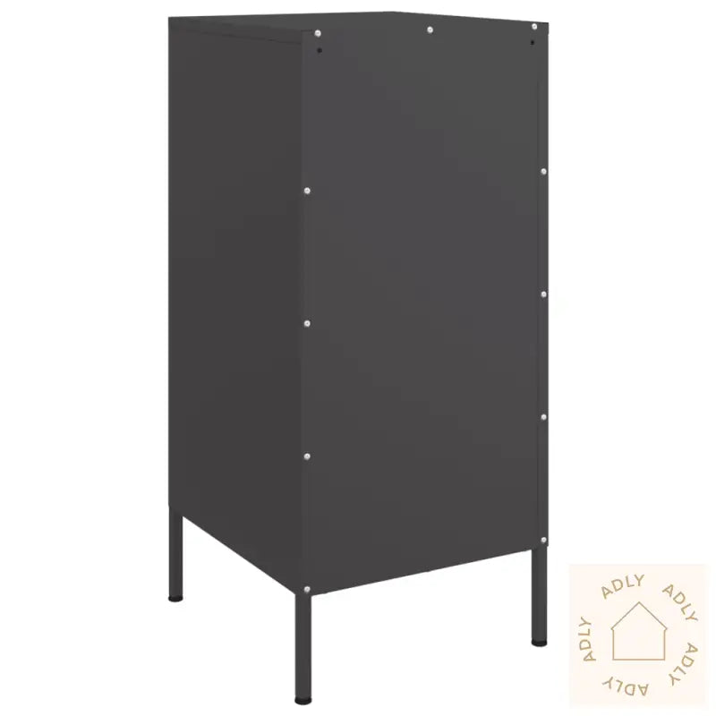 Skjenk Svart 36X39X79 Cm Stål