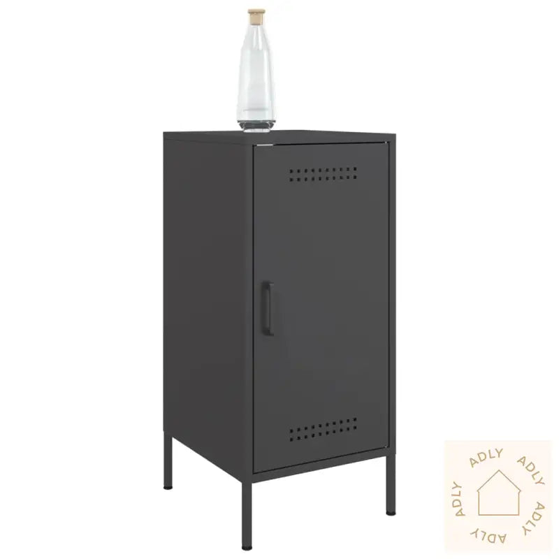 Skjenk Svart 36X39X79 Cm Stål