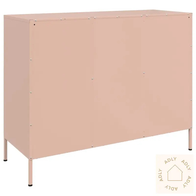 Skjenker Rosa 100,5X39X79 Cm Stål