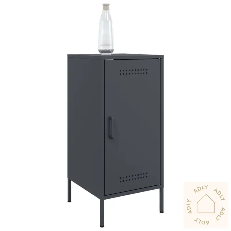 Skjenk Antrasitt 36X39X79 Cm Stål