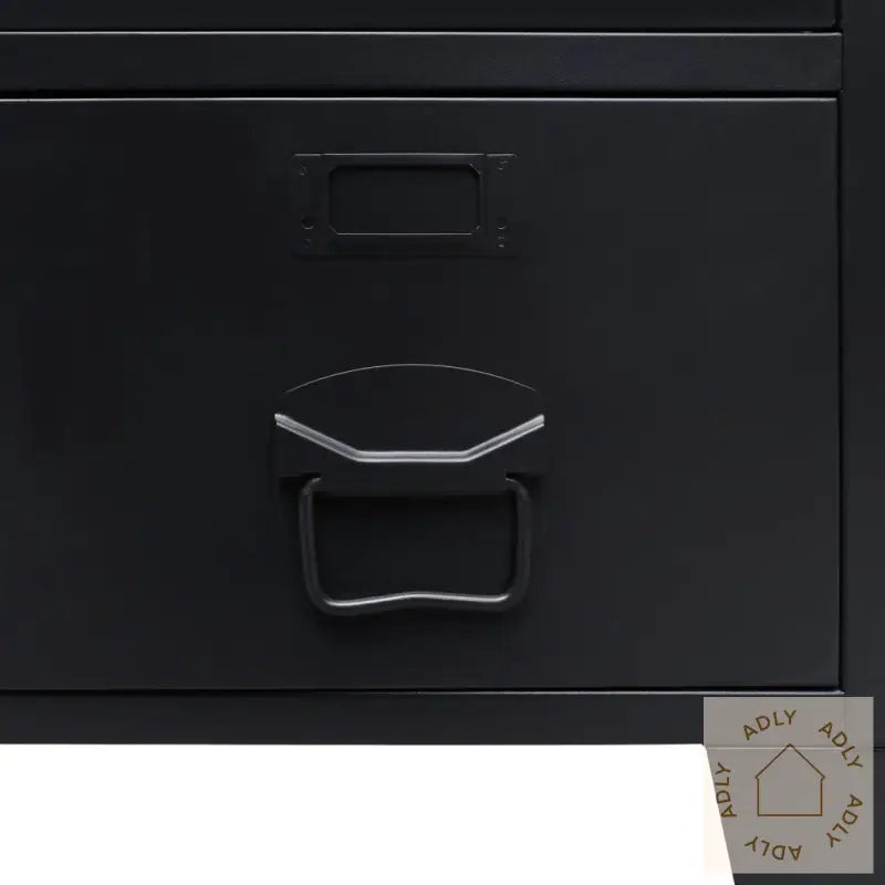 Garderobe Metall Industriell Stil 67X35X107 Cm Svart