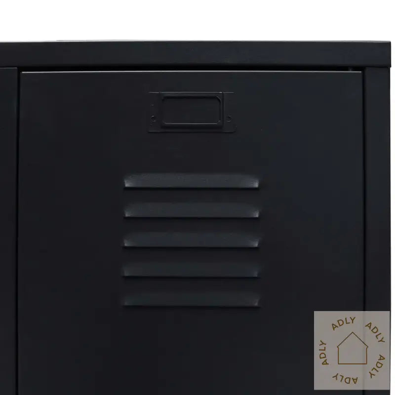 Garderobe Metall Industriell Stil 67X35X107 Cm Svart