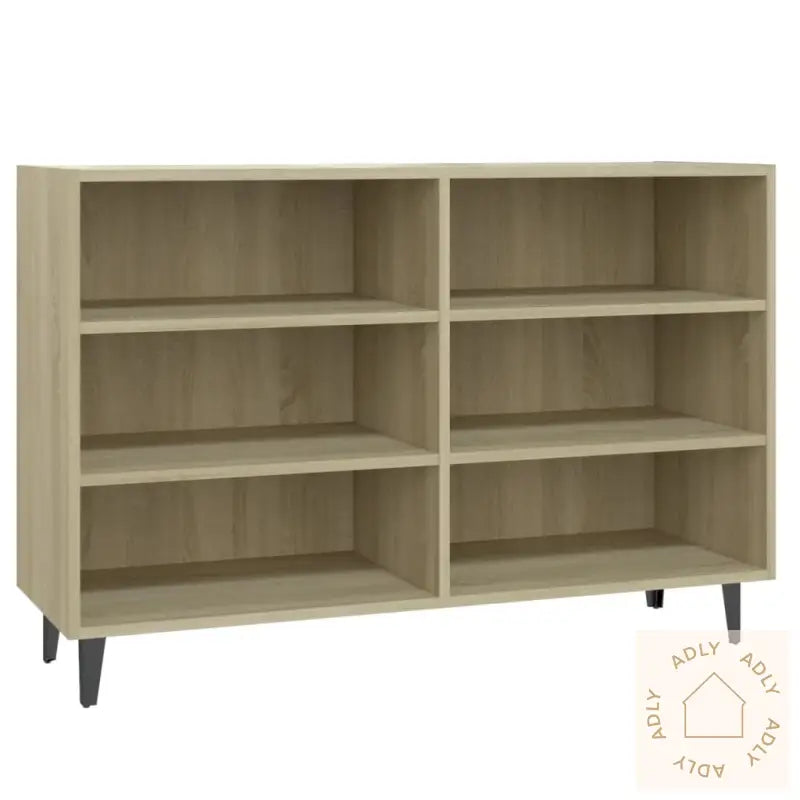 Skjenk Sonoma Eik 103,5X35X70 Cm Konstruert Tre