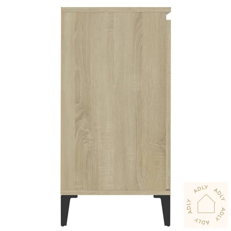Skjenk Sonoma Eik 60X35X70 Cm Konstruert Tre