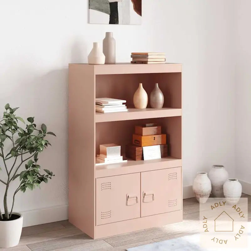 Skjenk Rosa 67X39X107 Cm Stål