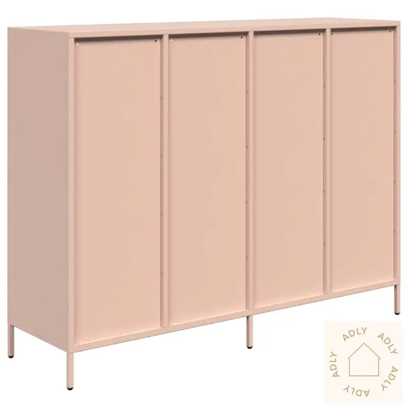 Skjenk Rosa 135X39X103,5 Cm Kaldvalset Stål