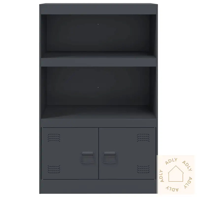 Skjenk Antrasitt 67X39X107 Cm Stål