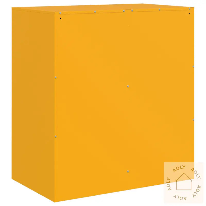 Skjenk Sennepsgul 67X39X73 Cm Stål