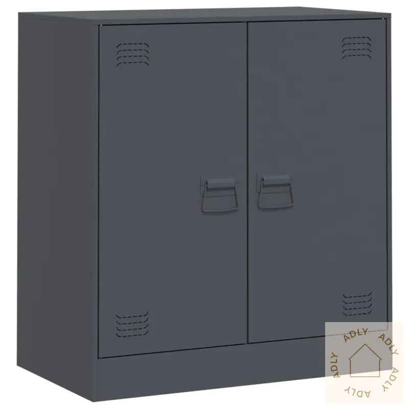 Skjenk Antrasitt 67X39X73 Cm Stål