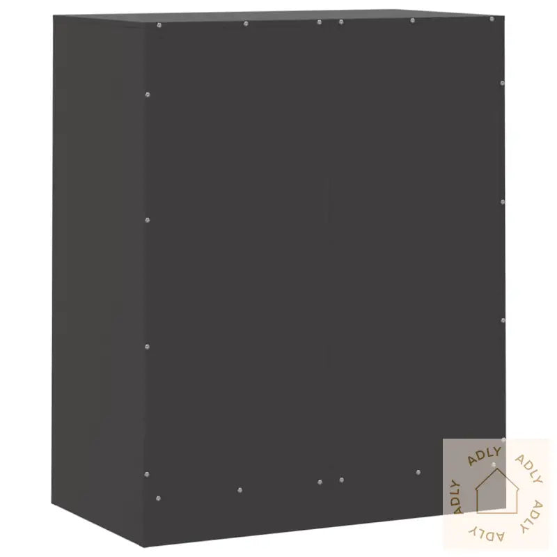 Skjenk Svart 67X39X83 Cm Stål