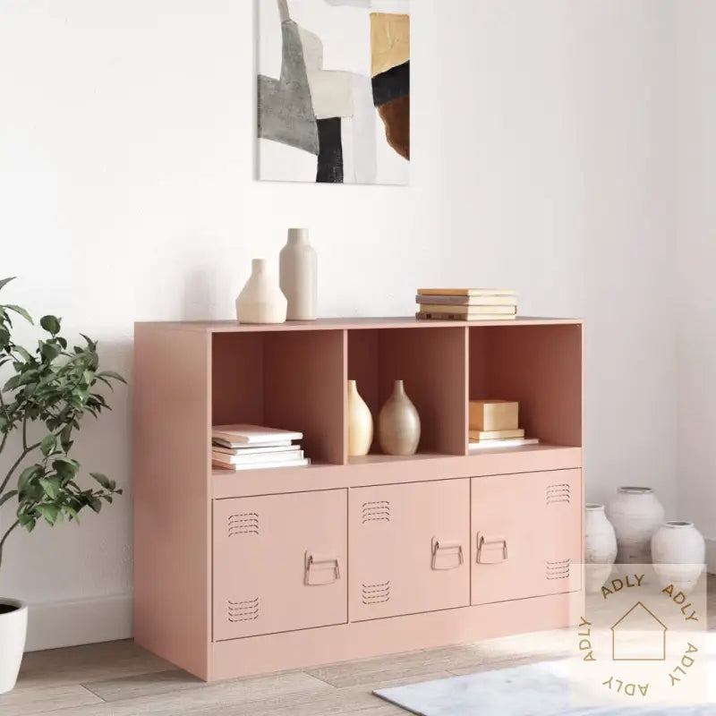 Skjenk Rosa 99X39X73 Cm Stål