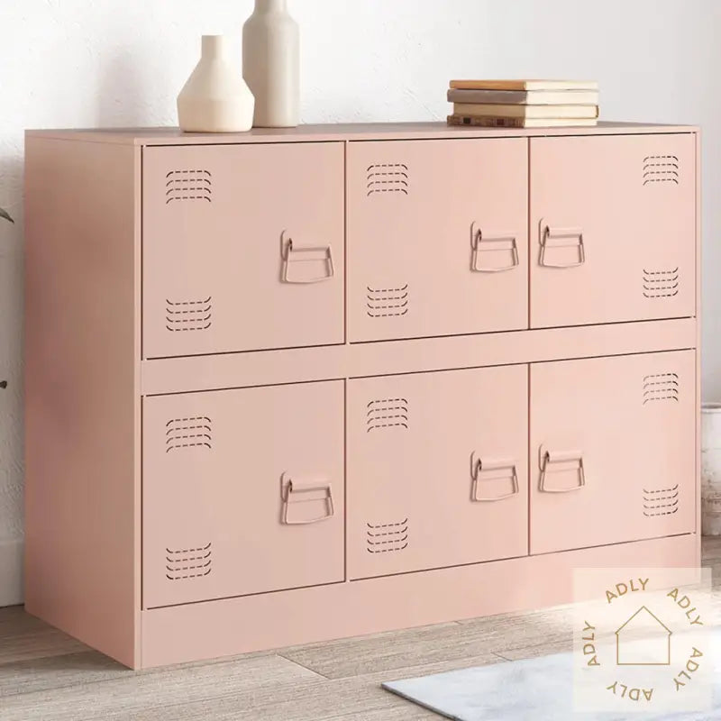 Skjenk Rosa 99X39X73 Cm Stål