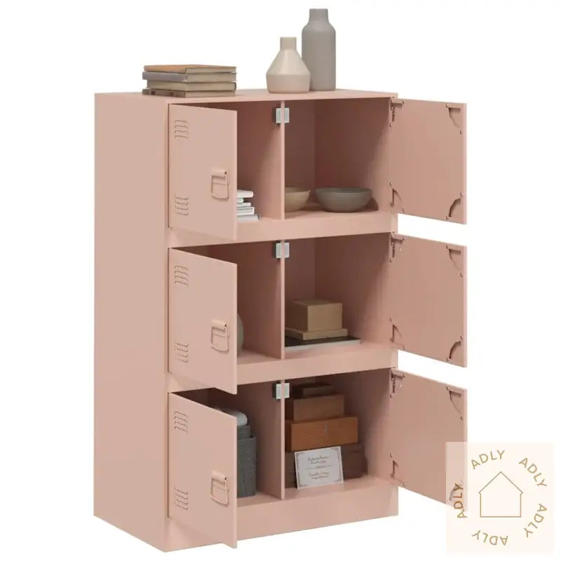 Skjenk Rosa 67X39X107 Cm Stål