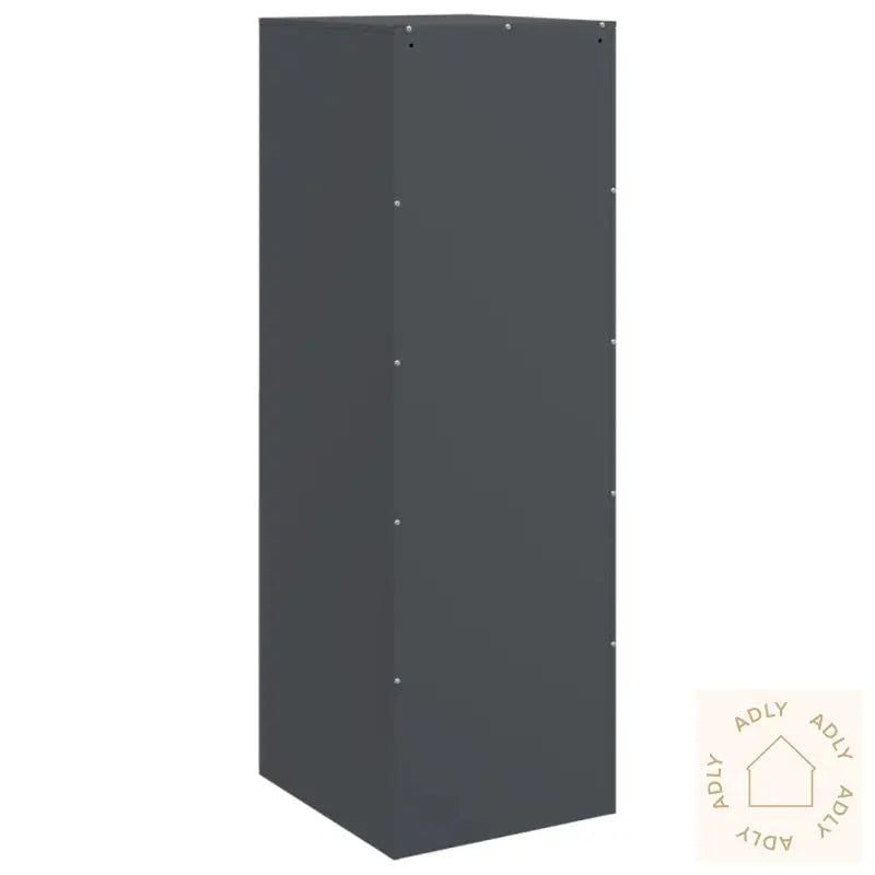 Skjenk Antrasitt 34,5X39X107 Cm Stål