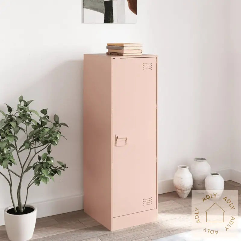 Skjenk Rosa 34,5X39X107 Cm Stål