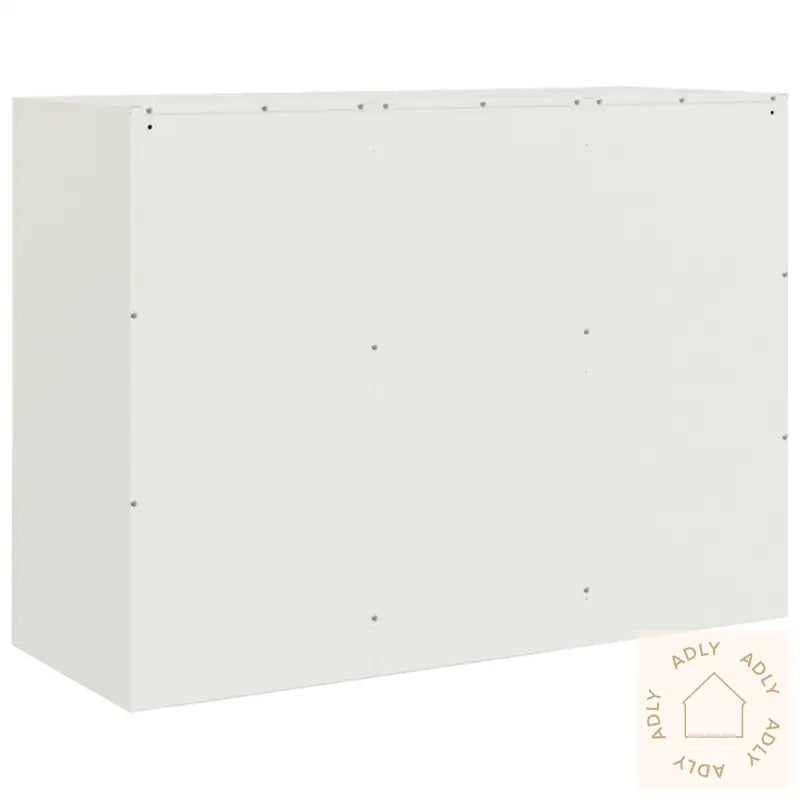 Skjenk Hvit 99X39X73 Cm Stål