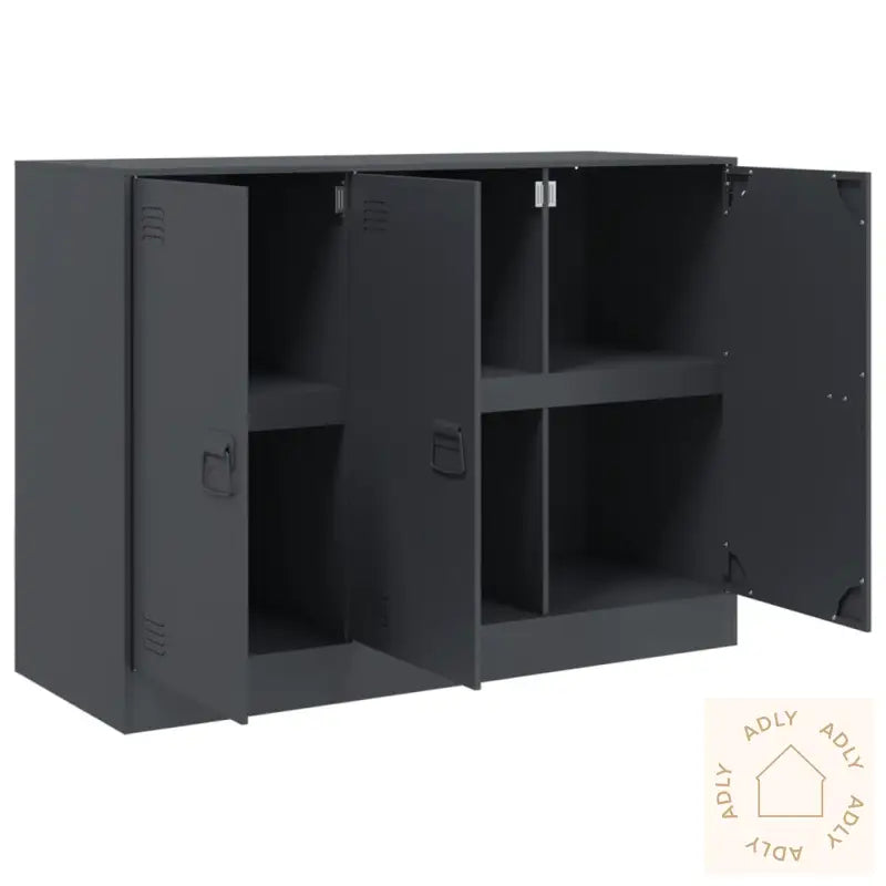 Skjenk Antrasitt 99X39X73 Cm Stål